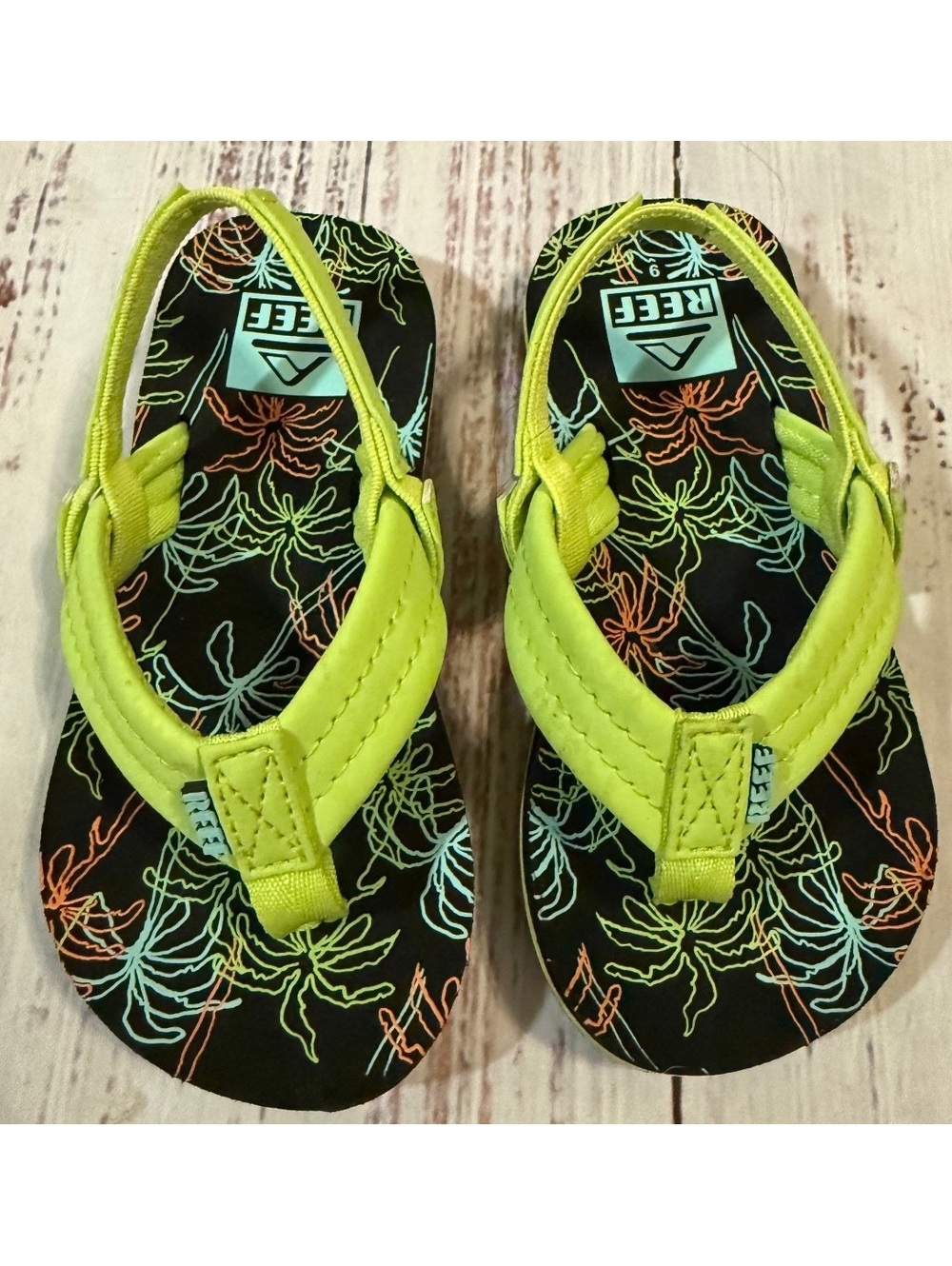 Reef Flip Flop Sandals Toddler Boys 9